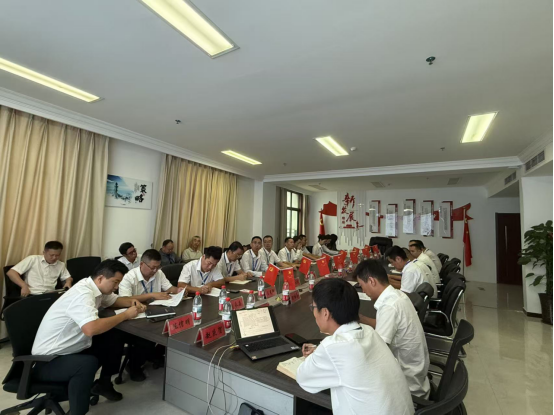 筑牢安全防线 冲刺百日攻坚 | NG官网建设8月出产、安全、质量治理总结会议圆满召开!